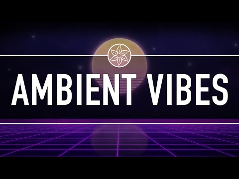 Ambient Vibes with Retro Driving Visual - 4 Hour Ambient Sounds Video - Relaxing Soothing Music