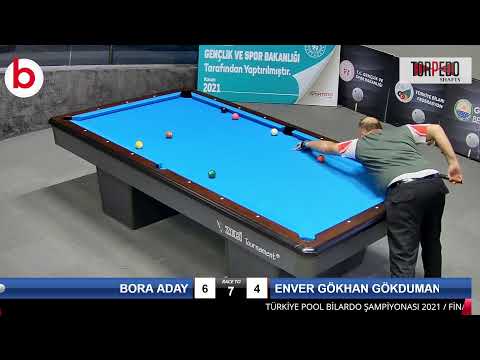 BORA ADAY & ENVER GÖKHAN GÖKDUMAN Bilardo Maçı - 