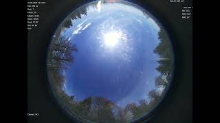 2026-04-24 All sky camera capture from Poiana Rusca Mountains, Romania