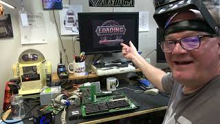 Amiga 4000 tower that was Plugged in backwards fixed!
