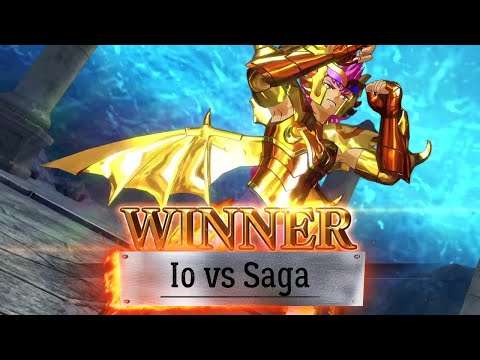 Saint Seiya: Soldiers Soul - Io vs Saga (3 Round)
