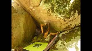 Video thumbnail of Puret dur, 7c+. Cavallers