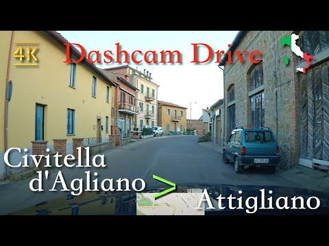 Scenic Drive (Lazio), Italy [Civitella D'agliano ⩾ Attigliano] April 2022 | 🌞