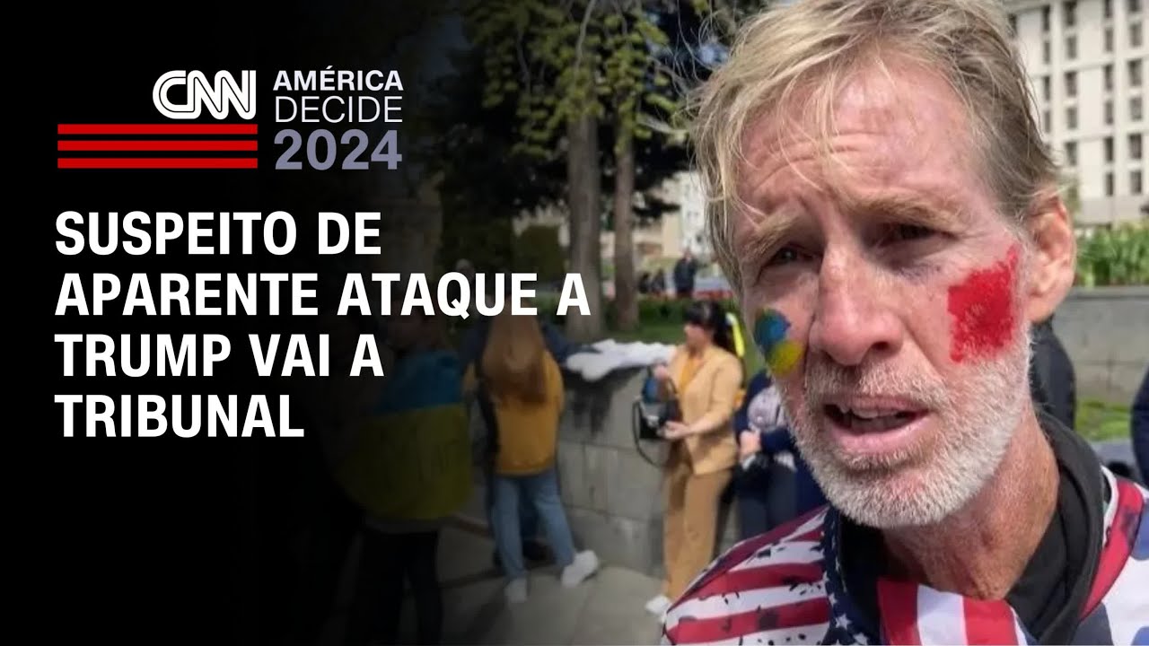 Suspeito de aparente ataque a Trump vai a tribunal | CNN 360º