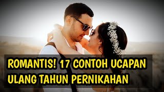 Download lagu Romantis ! 17 Ucapan Ulang Tahun Pernikahan Untuk Suami | Happy Anniversary mp3