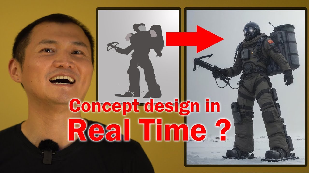 AI Supercharging Your Concept Art in Real Time