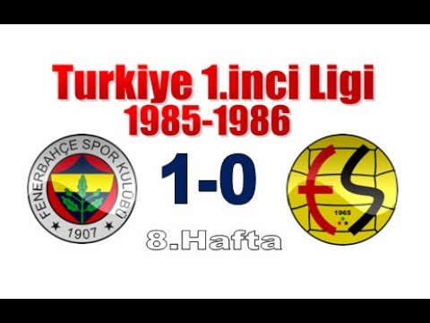 [1985.10.19] 1985-1986 8.Hafta F.Bahçe - Eskişehir 1-0