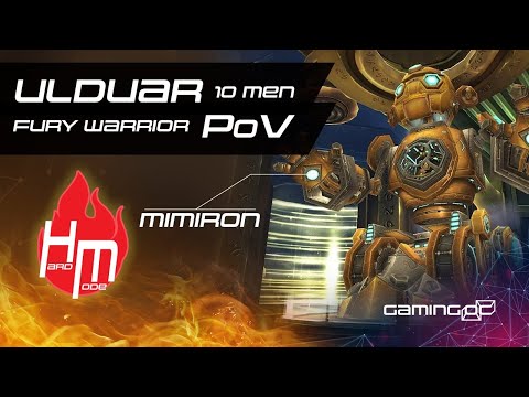 Hard mode Mimiron 10 man - Melee PoV FIREFIGHTER