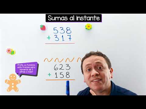 Como sumar al instante (mentalmente) | Truco