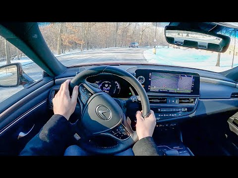 2022 Lexus ES300h F-Sport - POV Test Drive (Binaural Audio)