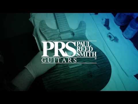 The "Blue Fade" Stain Process | PRS Guitars