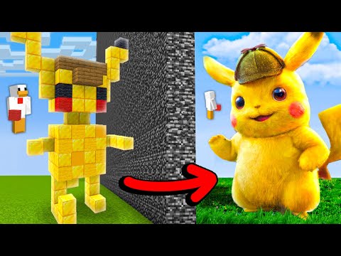 Insane Minecraft Cheating! Ultimate Realism in Build Battle!