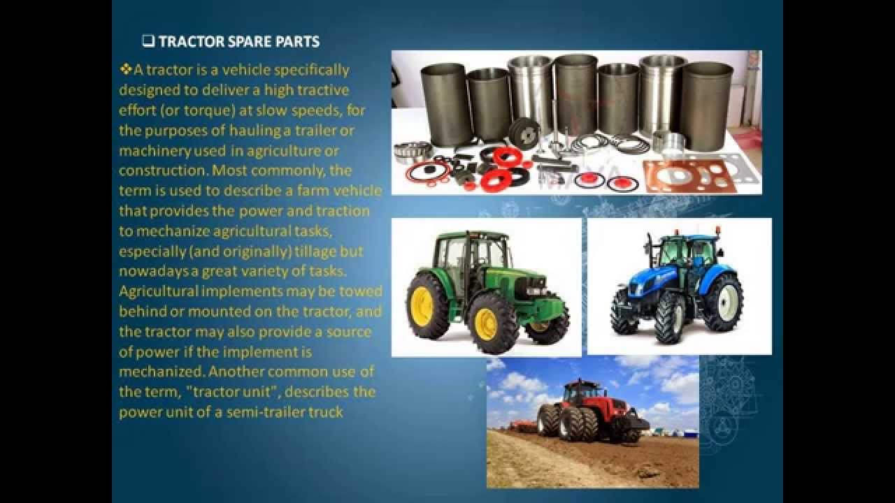 Spare Parts of Tractor.
