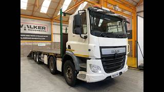 Ciężar&oacute;wka platforma DAF CF 400 *EURO 6* 8X2 32 TONNE CHEESEWEDGE BEAVERTAIL &ndash; 2015 &ndash; PN6 | Obrazek 4 - Autoline