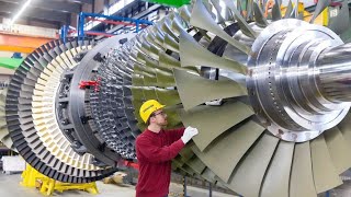 Amazing Technology And Modern Gas Turbine Maintenance Factory