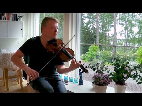 Finnish Folk Music - Pekka Kuusisto Home Video - July 2017 (Philharmonia Orchestra)