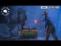 The T Rex Attacks The Jeep Iconic Scene Jurassic Park 4k HDR