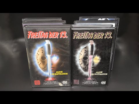 VHS-Klaus – Neue VHS #15 – Mein bislang bestes VHS-Paket – 6 Horror-VHS dank eines Zuschauers