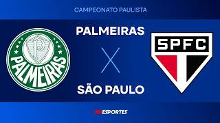 Palmeiras x São Paulo - AO VIVO - 01/03/2026 - Paulistão