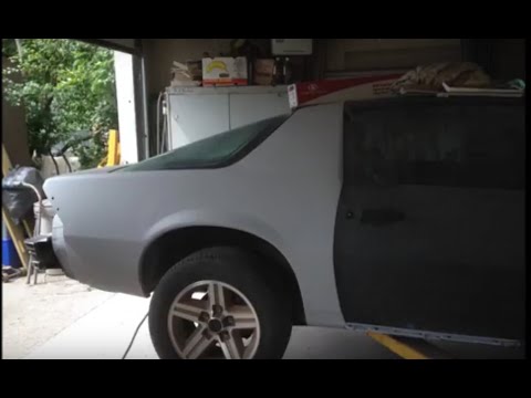Complete Quarter Panel replacement 1987 Thirdgen Camaro Iroc
