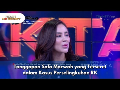 Tanggapan Safa Marwah yang Terseret dalam Kasus Perselingkuhan RK - RUMPI (29/12/25) P1