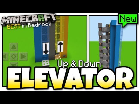 🚀 Ultimate Elevator Redstone Tutorial - MCPE/Xbox/Switch