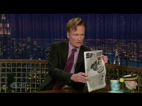 Conan O'Brien — Drama at Mr. Met's House