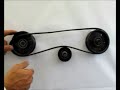 Installation Of Hutchinson Poly V Belt And Tension Measurement With Easytec