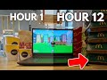I SPENT 12 HOURS At MCDONALD S Playing Pet Simulator X
