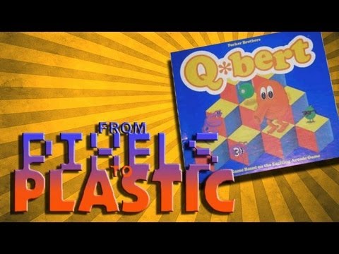 From Pixels to Plastic: Episode 17- Q*Bert Board Game 