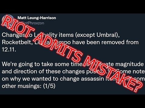 Burst buffs CANCELLED + disproving Riot's flawed argument