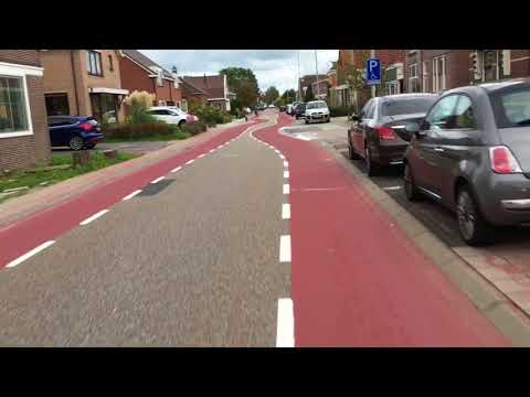 Fietsbelijning Oostzaan