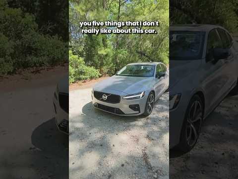 5 Things I HATE about the 2024 Volvo S60 #volvo #volvos60 #carreview