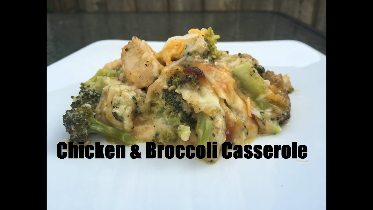 How To Make Chicken And Broccoli Casserole Recipes Easy - No Rice