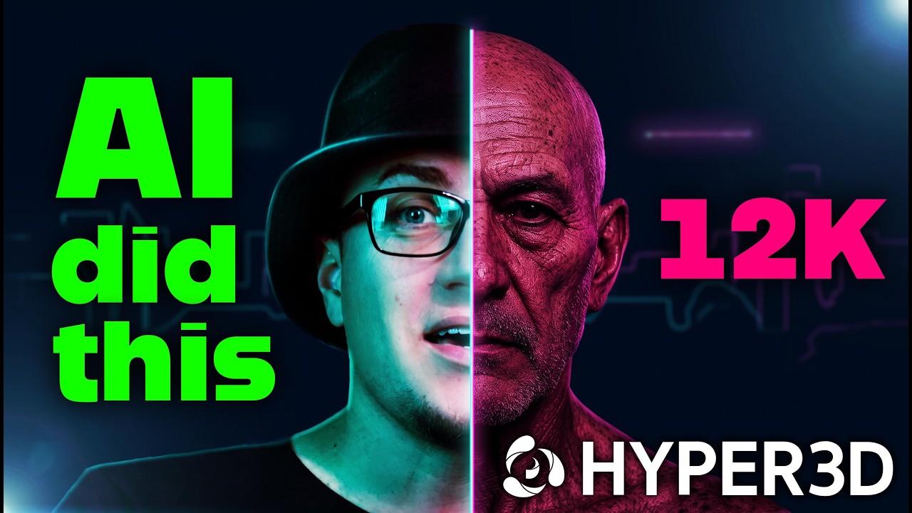 How Good Is Hyper3D's New AI 12K Texture? Hyper3D Rodin Review video thumbnail