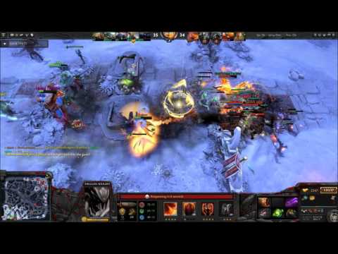 Dota 2 - 36 Minute Mega Creep Defense