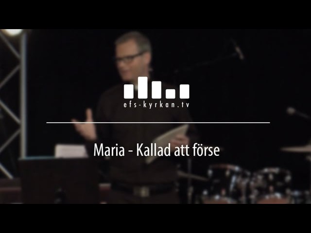 Maria- kallad att förse