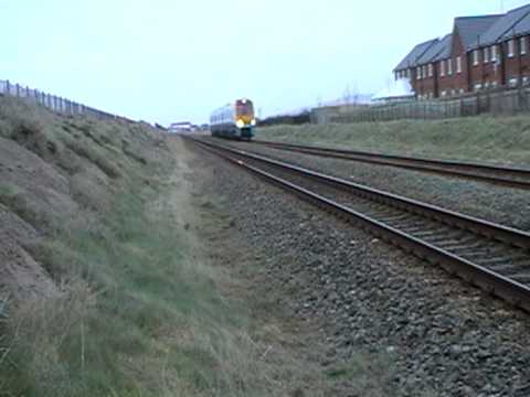 ATW 175 with a late horn at Abergele and Pensarn-14th March