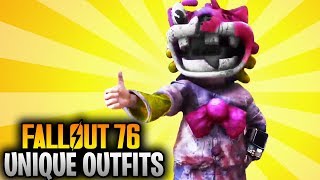 Fallout 76 Top 10 Best Secret Unique Outfit Locations IN THE GAME! (Rare Outfits)