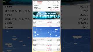 #日本経済,#マーケット,#相場,#株ニュース,#金融,#チャート,#テクニカル分析,#ファンダメンタル分析,#出来高,#株式投資初心者,#投資系YouTuber,