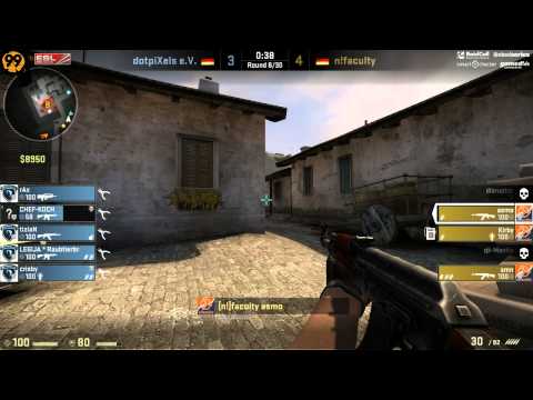 n!faculty vs. dotpiXels | EPS Spring Season 2013 | de_inferno