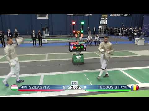 Budapest 2021 SMS - L8 - Szilagyi HUN v Teodosiu ROU