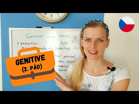 Czech Cases: Genitive Singular for Nouns