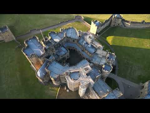 Alnwick Castle, Northumberland (Harry Potter film location)