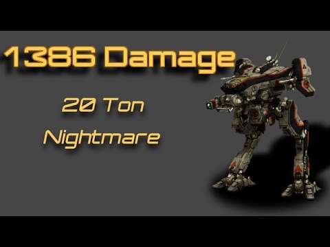 MWO -  Locust - 1386 Damage - HPG Manifold