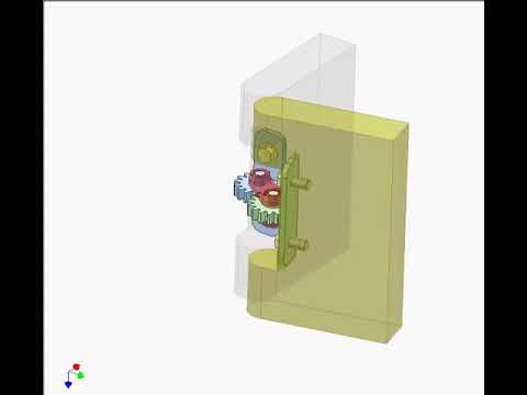 Hinge enabling 360 deg  rotation 1480p | Mechanical Design Concepts And Mechanisms