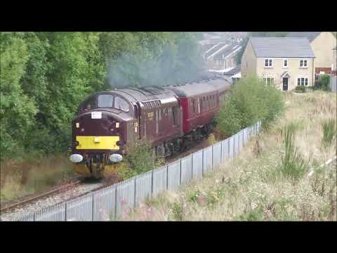 37516 leaving Colne 4th September 2022 the Ribble Ranger railtour