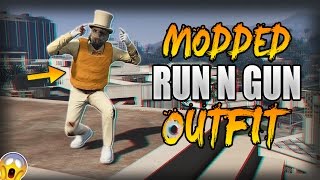 How To Create a Dope Modded Run And Gun Outfit Using Clothing Glitches | GTA 5 Online (Patch 1.39)