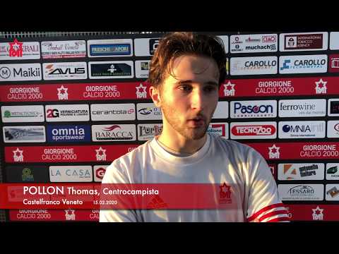 22^Giorgione-Eurocalcio 5-1 Juniores Intervista Pollon Thomas