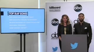 Jussie Smollet Announces Top Rap Song Finalists - BBMA Nominations 2015